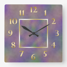 Lila grünes Metallic Gold