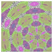 Lila grünes Rosa Zebra-Tierkreismuster Stoff (Nahaufnahme)