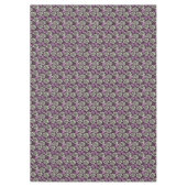 Lila Grünes Weihnachtsmuster#29 ID1009 Tischdecke (Vorderseite)