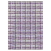 Lila grünes Weihnachtsmuster#2 ID1009 Tischdecke (Vorderseite)