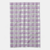 Lila grünes Weihnachtsmuster#7 ID1009 Geschirrtuch (Vertikal)