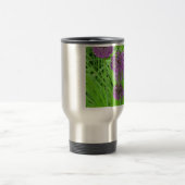 Lila Grüngarten Reisebecher (Mittel)