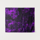 Lila Grunge Wandteppich (Vorderseite (Horizontal))