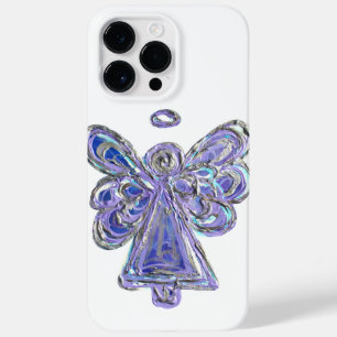Lila Guardian Angel Art Custom iPhone Case