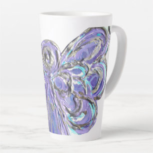 Lila Guardian Angel Art Custom Latte Tasse Cup