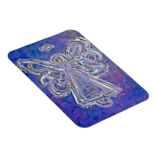 Lila Guardian Angel Custom Magnet Art Malerei (Rechte Seite)