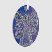 Lila Guardian Angel Ein perfektes Wochenende in Lo Ornament (Vorderseite)