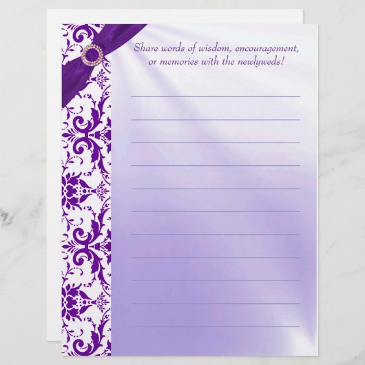 Lila Guestbook (Vorne/Hinten)