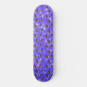 Lila Guinea Schweinebrenne, Skate Skateboard (Vorderseite)