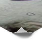 Lila Hair Vintag Doll Poster (Ecke)