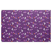 lila Halbwal-Katzen Mummy Vampire Fledermaus Hexe Stoff (Fat Quarter (45,7 x 55,9 cm))