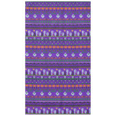 Lila Halloween-Dekoration, Halloween-Party-Dekorat Tischdecke (Vorderseite)