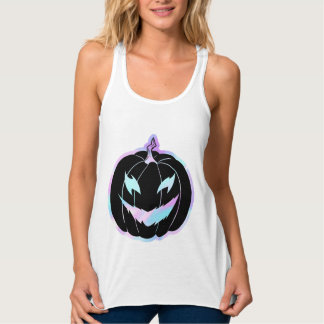 Lila Halloween-Kürbis, Halloween-Kostüme Tank Top