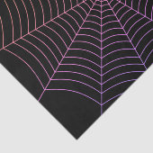 Lila Halloween-Muster aus Spinnennetz Seidenpapier (Ausschnitt)