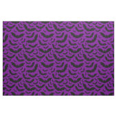 lila Halloween Vampirfledermäuse gothic Stoff (Fat Quarter (45,7 x 55,9 cm))