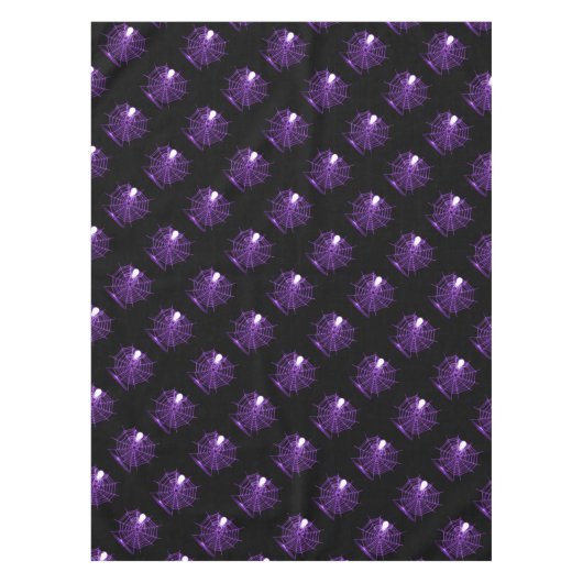 Lila Halloween-Webtablett Tischdecke (Vorderseite)