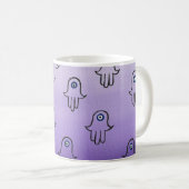Lila Hamsey-Tasse Kaffeetasse (VorderseiteRechts)