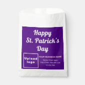 Lila Handelsmarke, St. Patrick's Day, Geschenktütchen (Vorderseite)