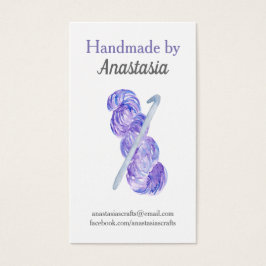 Lila handgefertigtes Crochet