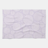 Lila handgezeichnet Blume Geschirrtuch (Horizontal)