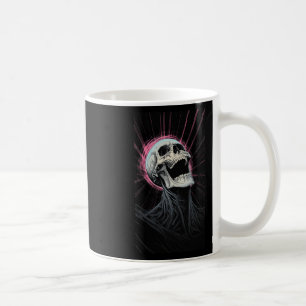 Lila Händlerfriedenszeichen für Liebe Kaffeetasse