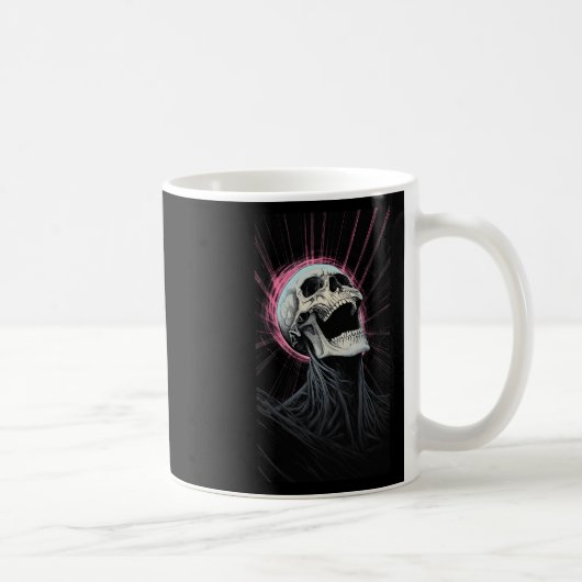 Lila Händlerfriedenszeichen für Liebe Kaffeetasse (Rechts)