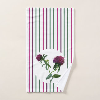 Lila Handtuchhandtuch Set