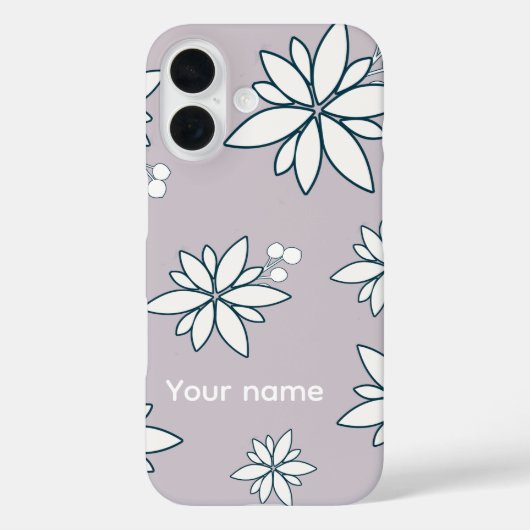 lila Handyhülle Case-Mate iPhone Hülle (Rückseite)