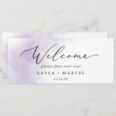 Lila Hangcharter für Wasserfarben (Vorne/Hinten)