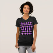 Lila Harlekin T-Shirt (Vorne ganz)