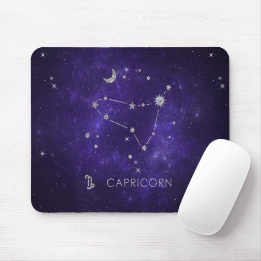 Lila Hartkorn | Astrologie Horoskop Mousepad (Mit Mouse)