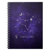 Lila Hartkorn | Astrologie Horoskop Notizblock (Vorderseite)