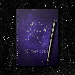 Lila Hartkorn Astrologie Horoskop Notizblock