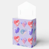 Lila Harzen mit Violett 5 - Packung Geschenkschachtel (Geöffnet)