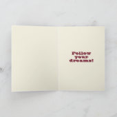 Lila hast du es getan! Abschluss-Karte Karte (Innenseite)