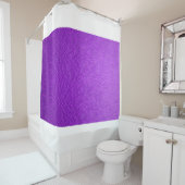 Lila Hautstruktur Duschvorhang (Beispiel)