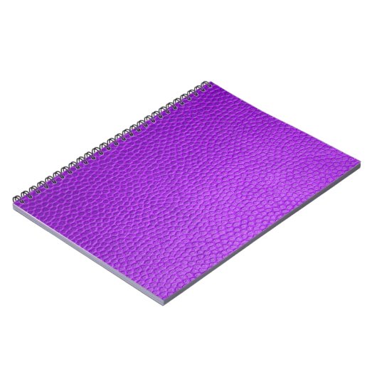 Lila Hautstruktur Notizblock (Linke Seite)