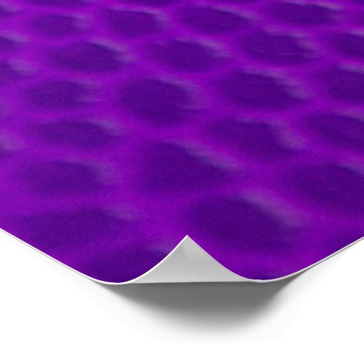 Lila Hautstruktur Poster (Ecke)