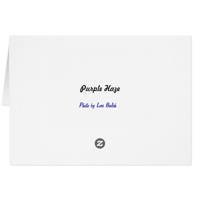 Lila Haze (Rückseite Horizontal)