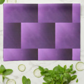 Lila Haze Abstrakt Ombre Geschirrtuch (Gefaltet)