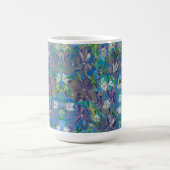 Lila Haze Floral Coffee Tasse (Mittel)