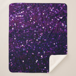 Lila Haze: Glitzer-Leuchten Hintergrund Sherpadecke