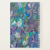 Lila Haze Individuelle Name Planer (Rückseite)