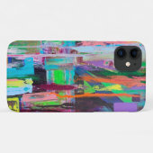 Lila Haze iPhone Case (Rückseite (Horizontal))