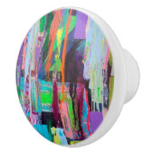 Lila Haze Keramik Pull Keramikknauf (Rechts)