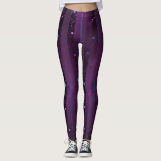 Lila Haze: Kosmischer Traum Leggings