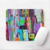 Lila Haze Mousepad (Mit Mouse)
