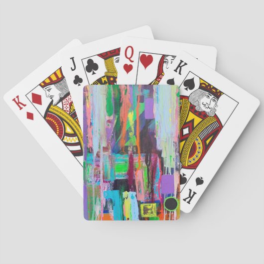 Lila Haze Playing Cards Spielkarten (Rückseite)