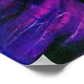 Lila Haze Poster (Ecke)