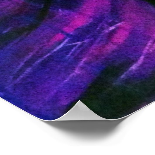 Lila Haze Poster (Ecke)